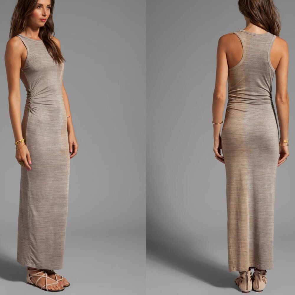 Kain Label Space Tie Dye Maxi Dress Considine BodyCon Boho Fitted Sexy Jersey XS